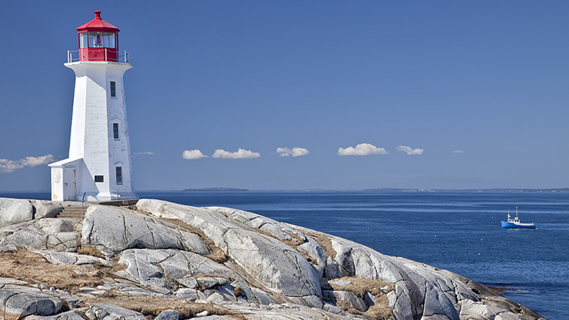 Scenic Ocean View at Peggy's Cove
